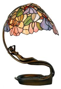 Vynikajúca stolná lampa Eve v štýle Tiffany