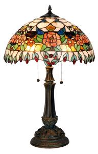 Nádherne sfarbená stolná lampa Maja štýl Tiffany