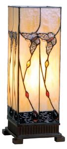Jantárovo sfarbená stolná lampa Amberly 45 cm
