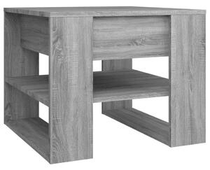 Konferenčný stolík sivý sonoma 55,5x55x45cm spracované drevo
