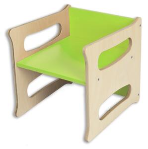 Hajdalánek Dětská stolička TETRA 3v1 breza (zelená) TETRANATURZELENA