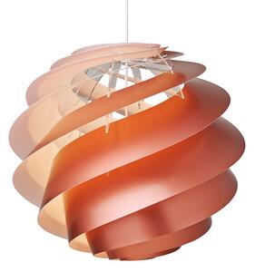 LE KLINT Swirl 3 Large – závesná lampa v medenej