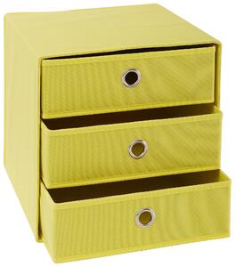SKLADACÍ BOX, kov, textil, kartón, 32/32/31,5 cm Carryhome - Úložné boxy & dekoračné boxy