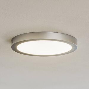 Paulmann Abia LED panel Ø 30 cm 2 700K chróm matná, Hliník / sivá / zinok, Obývacia izba / jedáleň, Plast, Moderný, Závesné svietidlo