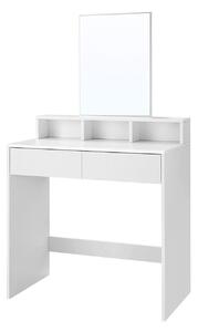 Supplies ARIZONA toaletný stolík so zrkadlom 80x140 - biely
