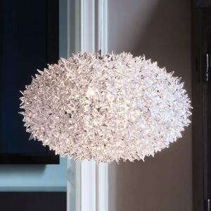 Kartell Bloom S1 závesné LED svetlo G9, priehľadná, Jasné / priehľadné, Obývacia izba / jedáleň, Plast, Dizajn, Závesné svietidlo