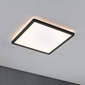 Paulmann Atria Shine Panel on/off čierny 830 29x29, Čierna, Obývacia izba / jedáleň, Plast, Moderný, Stropné svetlo
