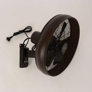 Nástenný ventilátor Beacon Breeze, čierny, Ø 41 cm, tichý, Čierna, Obývacia izba / jedáleň, Plast