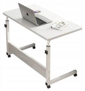 LAP-TABLE Mobilný stôl na notebook, tablet - biely