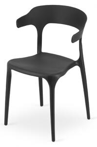 Supplies ULME jedálenská stolička - čierna