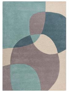 VLNENÝ KOBEREC, 170/120 cm modrá Flair Rugs - Online Only bytové doplnky, Online Only