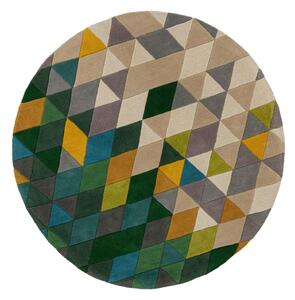 VLNENÝ KOBEREC, 160 cm zelená, viacfarebná Flair Rugs - Online Only bytové doplnky, Online Only