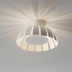 Biele dizajnové stropné svietidlo LED Loto, 20 cm