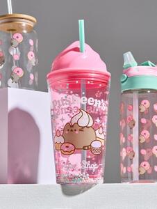 Sinsay - Pohár so slamkou Pusheen the Cat - viacfarebná
