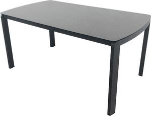 ZÁHRADNÝ STÔL, kov, sklo, 160/90/75 cm Amatio - Záhradné stoly