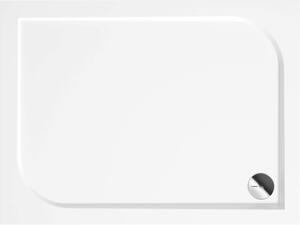 Deante Cubic obdĺžniková sprchová vanička 120x80 cm biela KTK_044B