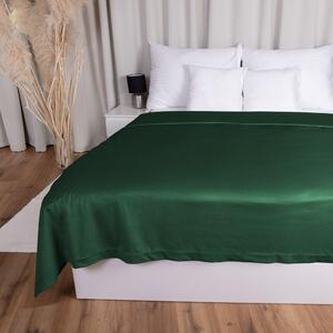 Biante Zamatový prehoz na posteľ Velvet Prémium SVP-012 Zelený 140x200 cm