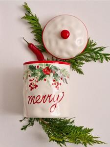 Sinsay - Úložný box s nápisom Merry - viacfarebná
