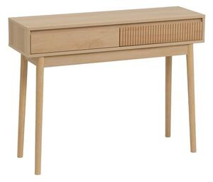 Konzolový stolík v prírodnej farbe 30x100 cm Iona – Casa Selección