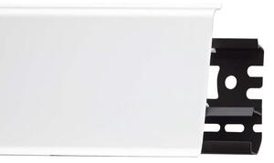 Lišta soklová PVC Arbiton INDO Biela lesklá 01 26x70x2500 mm