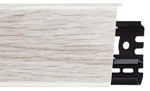 Lišta soklová PVC Arbiton INDO Jaseň Severný 02 26x70x2500 mm