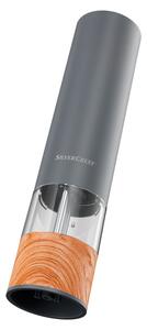 SILVERCREST® KITCHEN TOOLS Elektrický mlynček na soľ a korenie (sivá) (100346104)