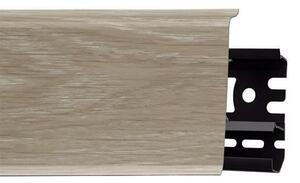 Lišta soklová PVC Arbiton INDO Dub Pieskový 42 26x70x2500 mm