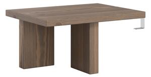 Hnedý nočný stolík z borovicového dreva Japan – Karup Design