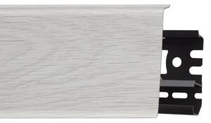 Lišta soklová PVC Arbiton INDO Gaštan Girona 25 26x70x2500 mm