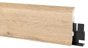 Lišta soklová PVC Arbiton VIGO 60 Dub Rossport 163 60x15x2200 mm