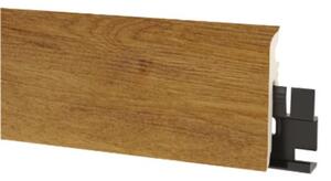 Lišta soklová PVC Arbiton VIGO 60 Dub Georgetown 147 60x15x2200 mm