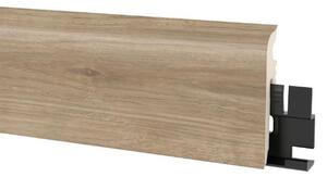 Lišta soklová PVC Arbiton VIGO 60 Dub Newport 159 60x15x2200 mm