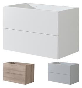 Mereo Aira, kúpeľňová skrinka 81 cm, biela, dub, sivá Aira, kúpeľňová skrinka 81 cm, biela Variant: Aira, kúpeľňová skrinka 81 cm, sivá