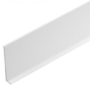 Lišta soklová Cezar LP59 Biela celohliníková 59x10x2500 mm