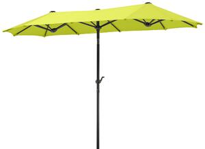 DVOJITÝ SLNEČNÍK 300/220/150 cm - Online Only záhrada, Online Only