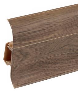 Lišta soklová PVC Cezar PREMIUM Classic Dub Zámkový M108 59x22x2200 mm