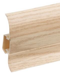 Lišta soklová PVC Cezar PREMIUM Classic Dub Cavalion M154 59x22x2200 mm