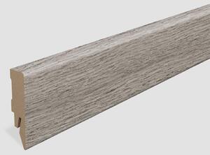 Lišta soklová Egger 58 hranatá L698 MDF fólia 58x14x2400 mm