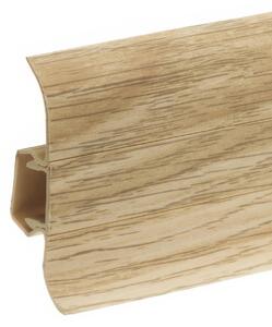 Lišta soklová PVC Cezar PREMIUM Classic Dub Kalifornský M246 59x22x2200 mm