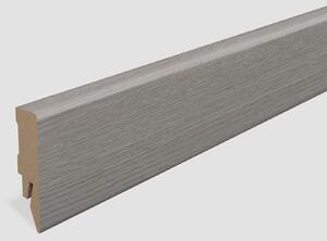 Lišta soklová Egger 58 hranatá L641 MDF fólia 58x14x2400 mm
