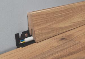 Lišta soklová Naturel hnedá, MDF, dĺžka 260 cm, výška hrany 58 mm, K58C5549