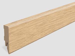 Lišta soklová Egger 58 hranatá L623 MDF fólia 58x14x2400 mm