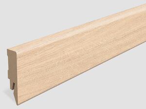 Lišta soklová Egger 58 hranatá L605 MDF fólia 58x14x2400 mm