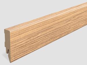 Lišta soklová Egger 58 hranatá L667 MDF fólia 58x14x2400 mm