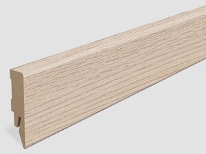 Lišta soklová Egger 58 hranatá L501 MDF fólia 58x14x2400 mm