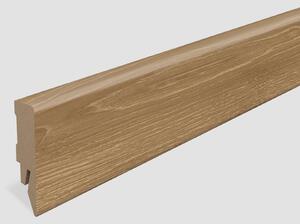 Lišta soklová Egger 58 hranatá L718 MDF fólia 58x14x2400 mm