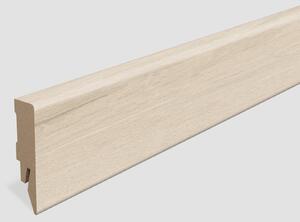 Lišta soklová Egger 58 hranatá L631 MDF fólia 58x14x2400 mm