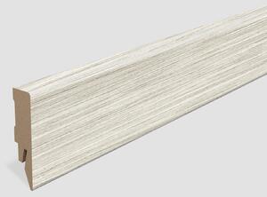 Lišta soklová Egger 58 hranatá L557 MDF fólia 58x14x2400 mm