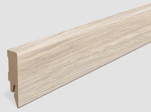 Lišta soklová Egger 58 hranatá L388 MDF fólia 58x14x2400 mm