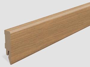 Lišta soklová Egger 58 hranatá L734 MDF fólia 58x14x2400 mm